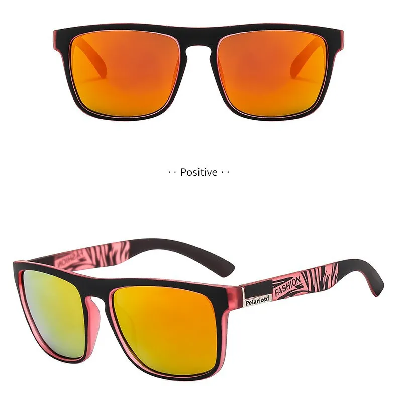 731 Polarized Mirrored Sports Sunglasses for Men – Rubberized PC Frame with UV400, Lightweight Active Shades with Colorful Mirror Coating
